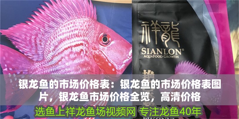 銀龍魚的市場價格表：銀龍魚的市場價格表圖片，銀龍魚市場價格全覽，高清價格