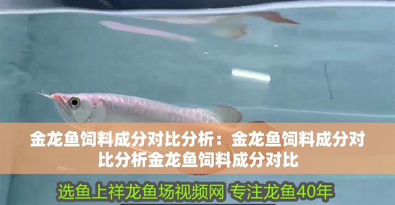 金龍魚飼料成分對比分析：金龍魚飼料成分對比分析金龍魚飼料成分對比