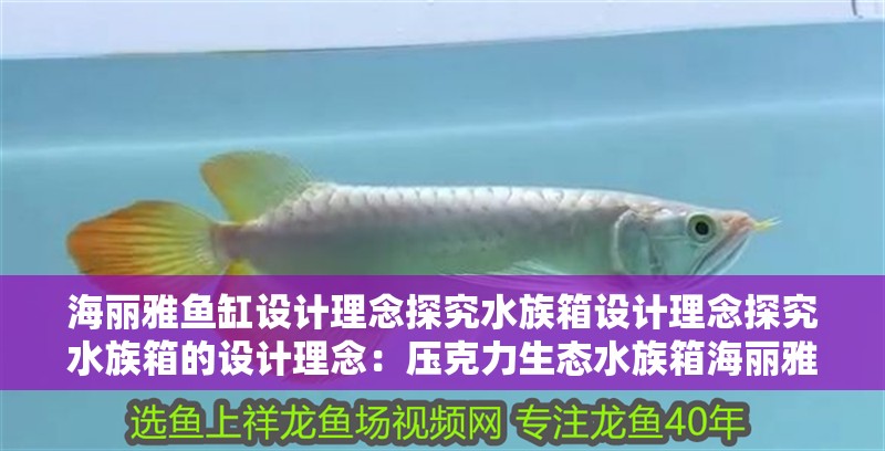 海麗雅魚缸設(shè)計理念探究水族箱設(shè)計理念探究水族箱的設(shè)計理念：壓克力生態(tài)水族箱海麗雅魚缸