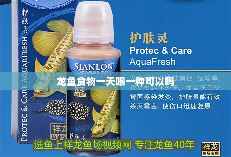 龍魚食物一天喂一種可以嗎