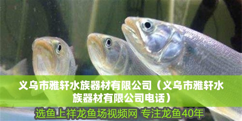 義烏市雅軒水族器材有限公司（義烏市雅軒水族器材有限公司電話）
