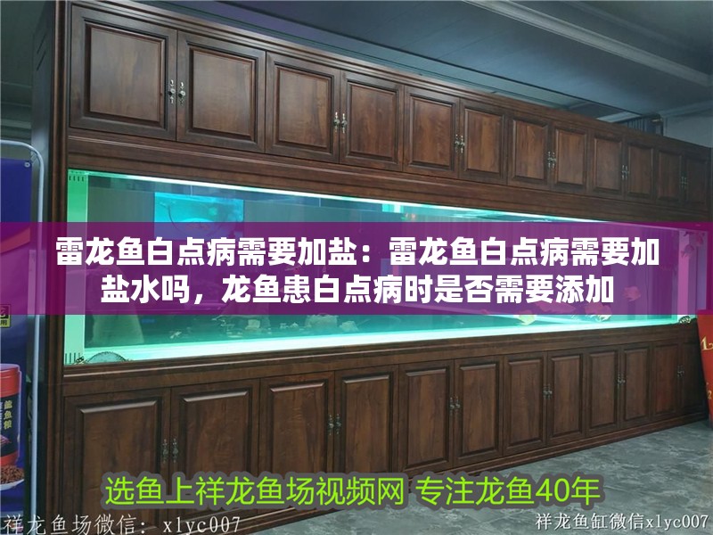 雷龍魚白點病需要加鹽：雷龍魚白點病需要加鹽水嗎，龍魚患白點病時是否需要添加