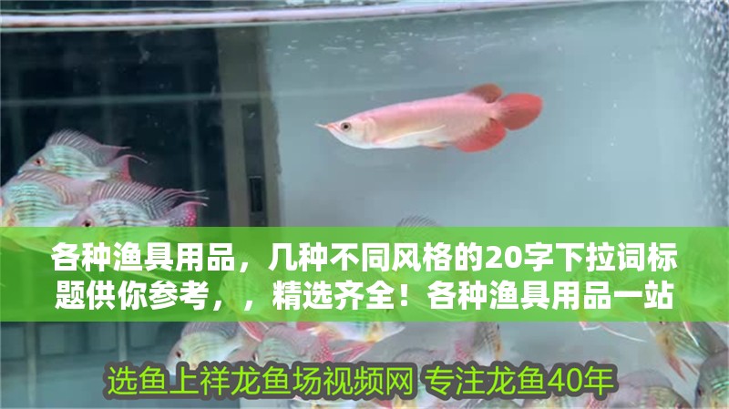 各種漁具用品，幾種不同風(fēng)格的20字下拉詞標(biāo)題供你參考，，精選齊全！各種漁具用品一站式購齊，品質(zhì)之選，暢享垂釣——各種漁具用品集萃，專業(yè)垂釣必備，匯聚各種漁