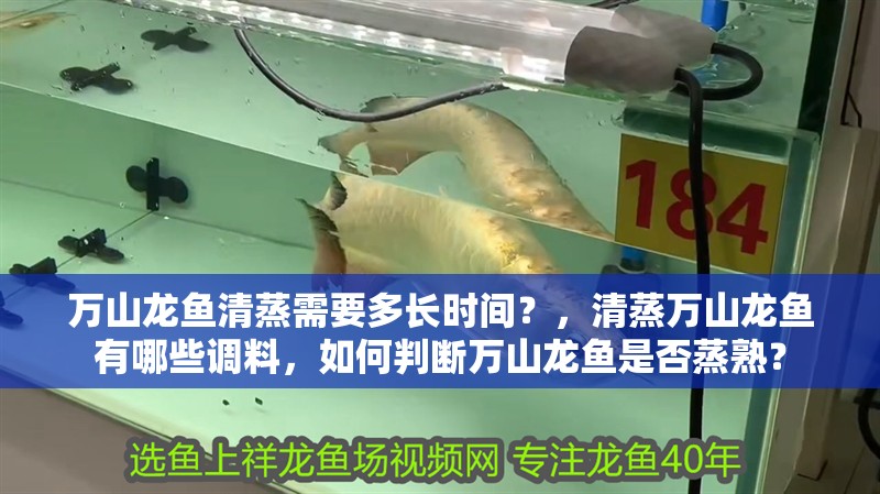 萬山龍魚清蒸需要多長時間？，清蒸萬山龍魚有哪些調料，如何判斷萬山龍魚是否蒸熟？