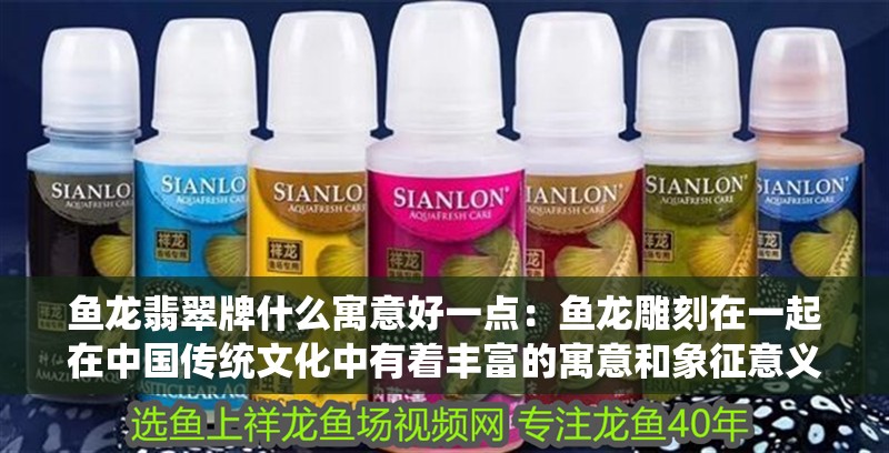 魚龍翡翠牌什么寓意好一點：魚龍雕刻在一起在中國傳統(tǒng)文化中有著豐富的寓意和象征意義 魚龍翡翠牌什么寓意好一點：魚龍雕刻在一起在中國傳統(tǒng)文化中有著豐富的寓意和象征意義 龍魚百科