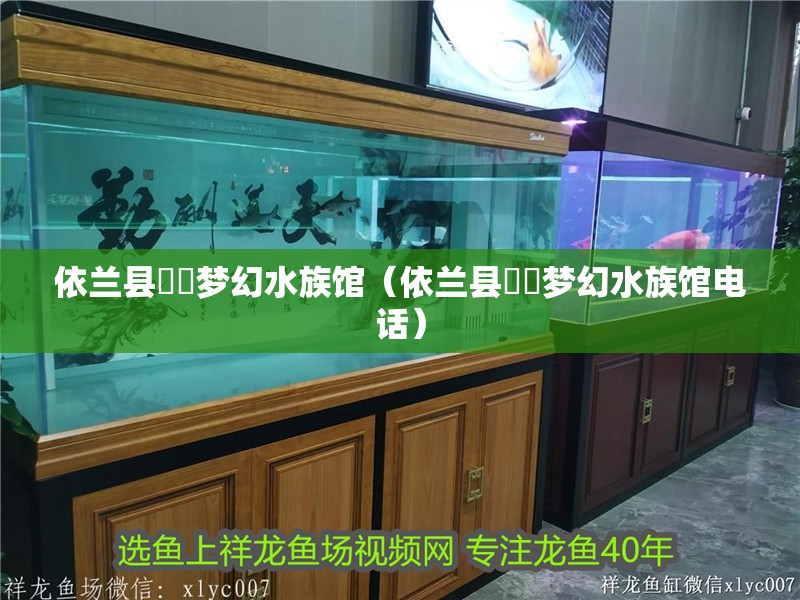 依蘭縣垟垟夢幻水族館（依蘭縣垟垟夢幻水族館電話）