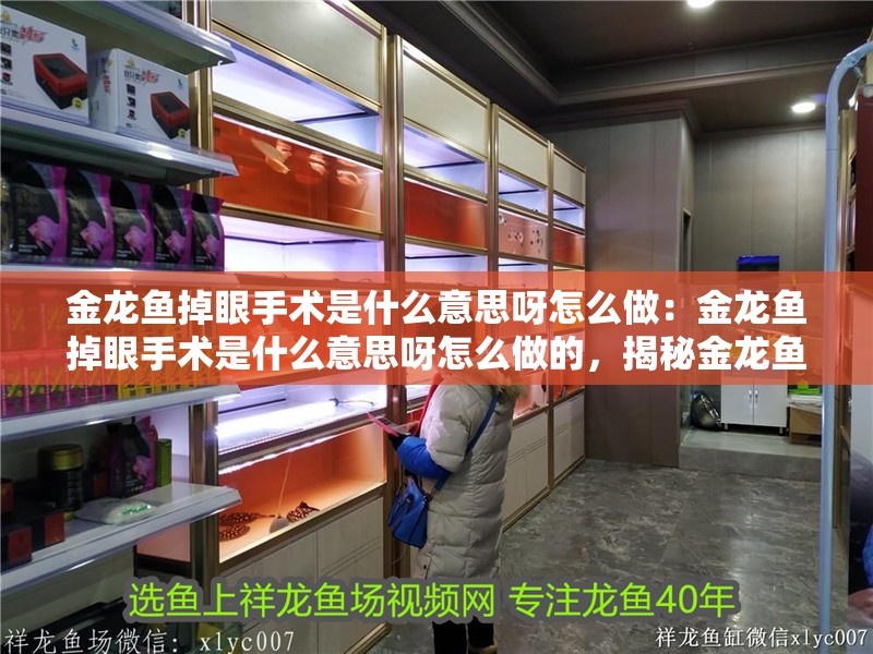 金龍魚掉眼手術是什么意思呀怎么做：金龍魚掉眼手術是什么意思呀怎么做的，揭秘金龍魚掉眼手術，含義與操作方法全解析