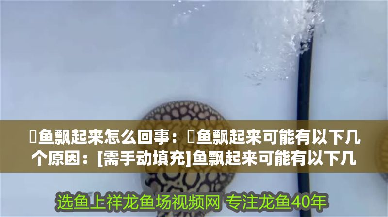 魟魚飄起來怎么回事：魟魚飄起來可能有以下幾個原因：[需手動填充]魚飄起來可能有以下幾個原因