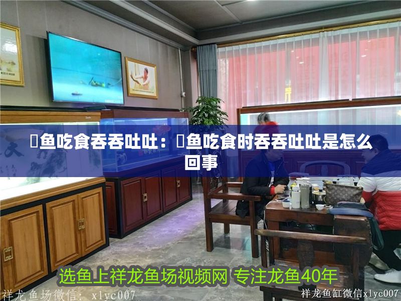 魟魚吃食吞吞吐吐：魟魚吃食時吞吞吐吐是怎么回事