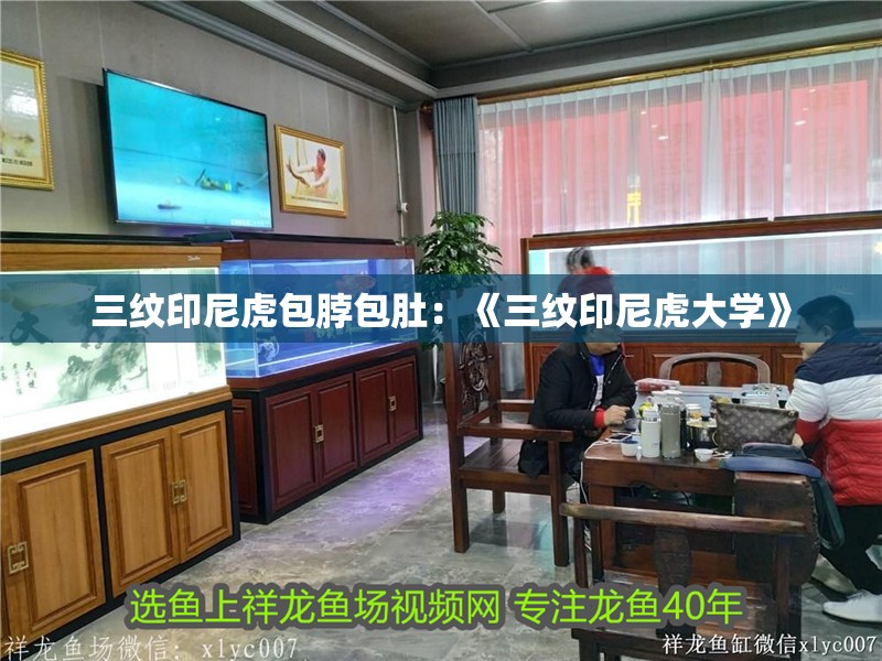 三紋印尼虎包脖包肚：《三紋印尼虎大學》