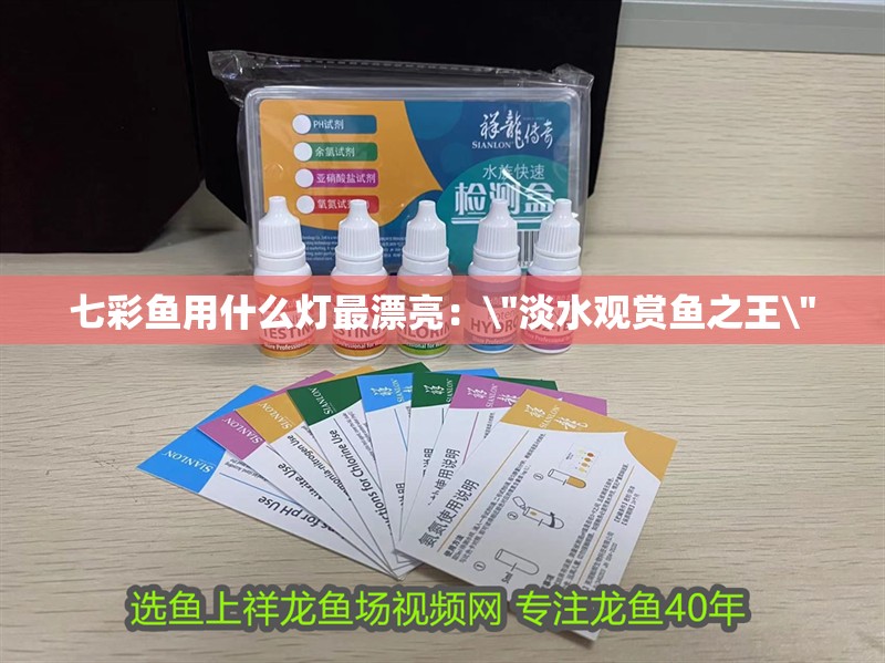 七彩魚用什么燈最漂亮：\