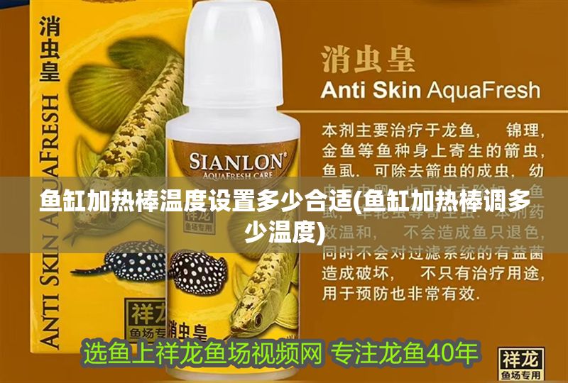 魚缸加熱棒溫度設置多少合適(魚缸加熱棒調多少溫度)