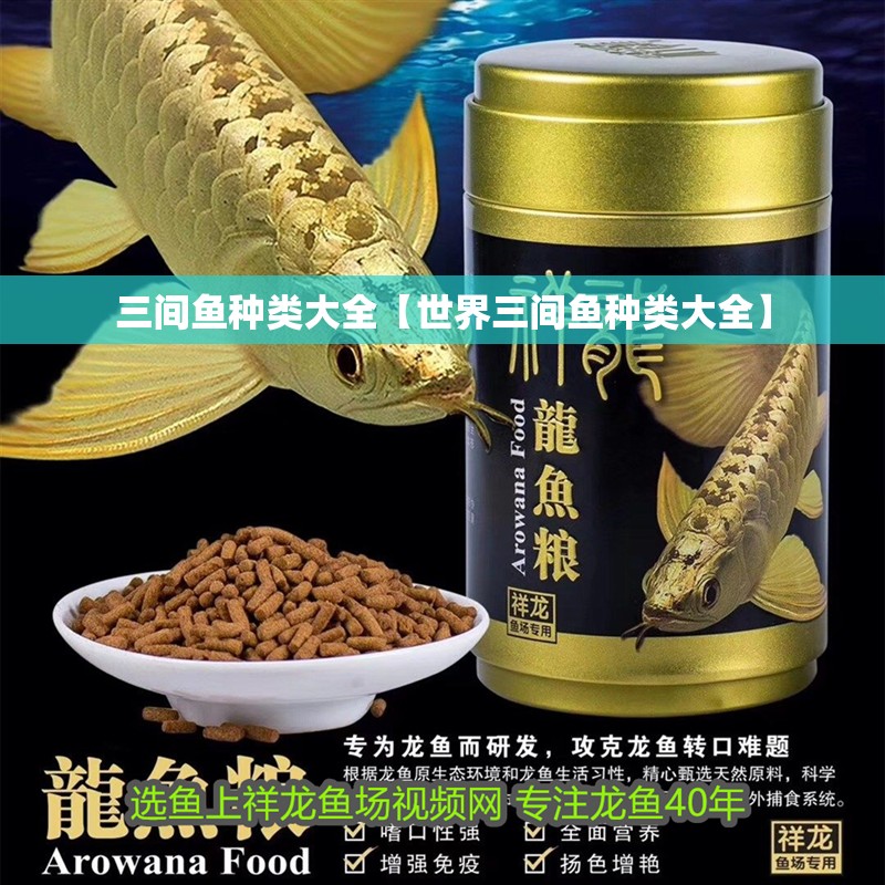 三間魚種類大全【世界三間魚種類大全】