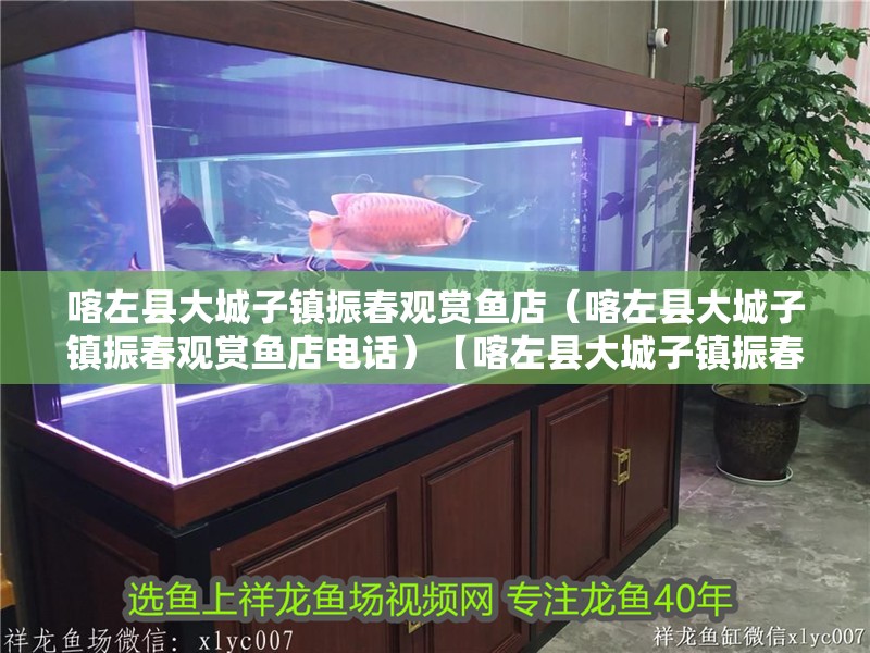 喀左縣大城子鎮振春觀賞魚店（喀左縣大城子鎮振春觀賞魚店電話）【喀左縣大城子鎮振春觀賞魚店】