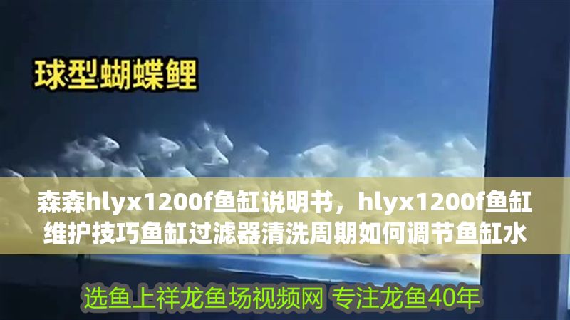 森森h(huán)lyx1200f魚(yú)缸說(shuō)明書(shū)，hlyx1200f魚(yú)缸維護(hù)技巧魚(yú)缸過(guò)濾器清洗周期如何調(diào)節(jié)魚(yú)缸水溫污染預(yù)防