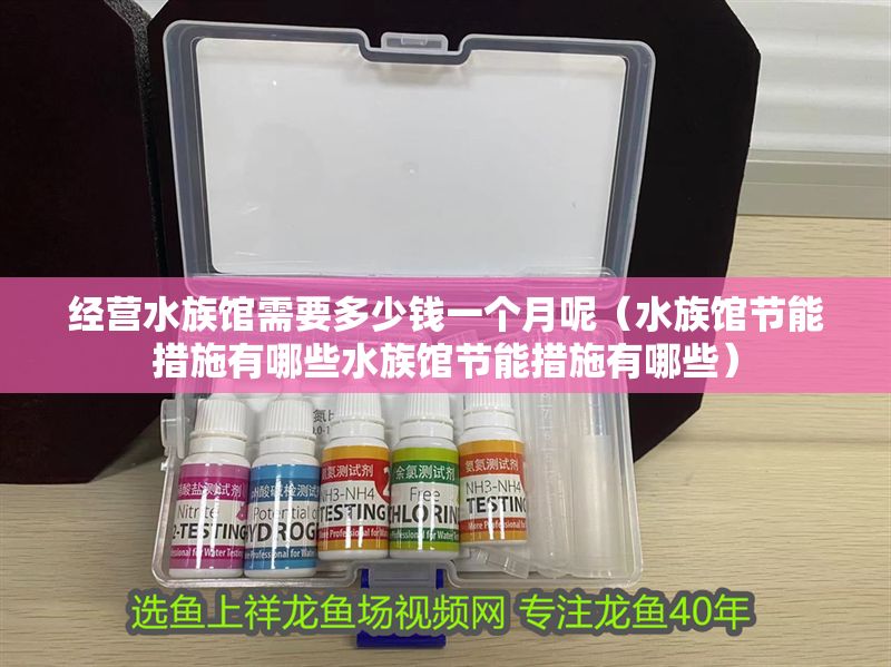 經(jīng)營水族館需要多少錢一個月呢（水族館節(jié)能措施有哪些水族館節(jié)能措施有哪些） 經(jīng)營水族館需要多少錢一個月呢（水族館節(jié)能措施有哪些水族館節(jié)能措施有哪些） 水族館百科（水族館加盟） 第1張