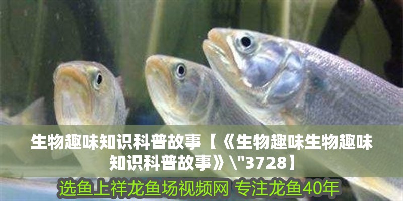 生物趣味知識科普故事【《生物趣味生物趣味知識科普故事》\