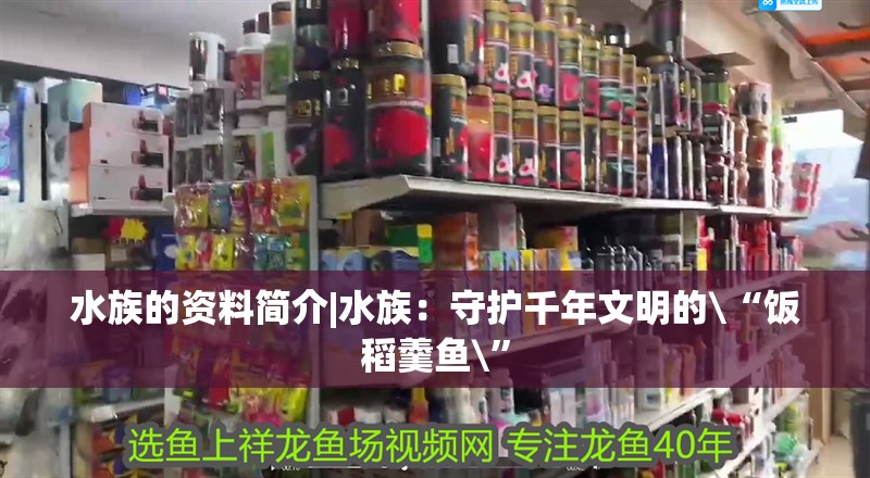 龍魚干蝦有營養(yǎng)嗎 水族的資料簡介|水族:守護(hù)千年文明的\“飯稻羹魚\” 龍魚論壇 水族的資料簡介|水族:守護(hù)千年文明的\“飯稻羹魚\” 水族的資料簡介|水族:守護(hù)千年文明的\“飯稻羹魚\” 龍魚論壇