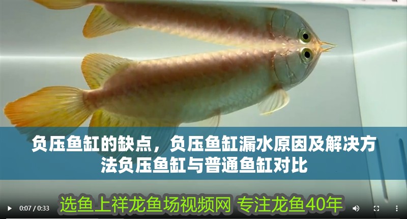 負(fù)壓魚缸的缺點(diǎn)，負(fù)壓魚缸漏水原因及解決方法負(fù)壓魚缸與普通魚缸對比