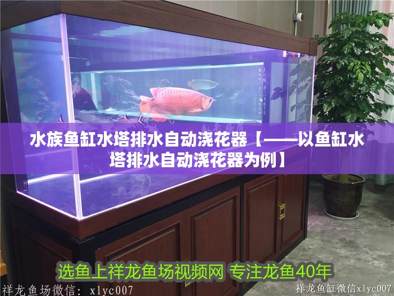 水族魚缸水塔排水自動澆花器【——以魚缸水塔排水自動澆花器為例】