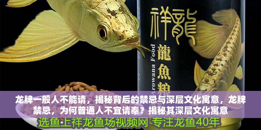 龍牌一般人不能請，揭秘背后的禁忌與深層文化寓意，龍牌禁忌，為何普通人不宜請奉？揭秘其深層文化寓意