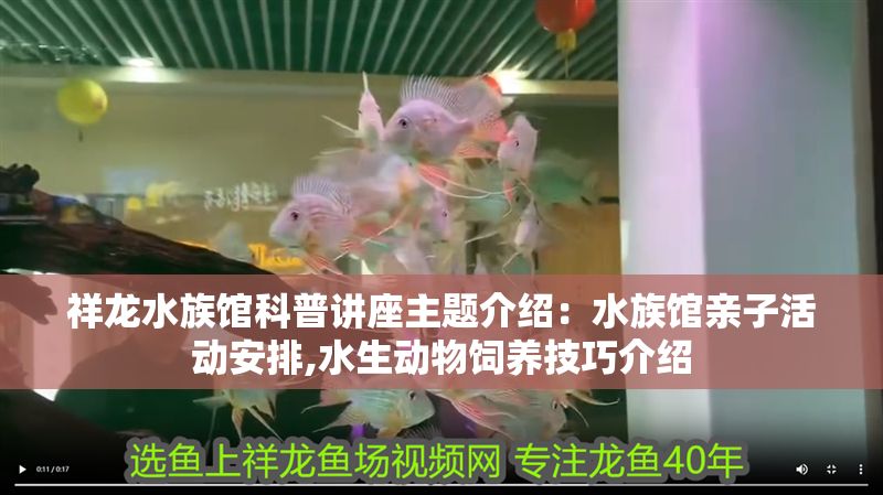 祥龍水族館科普講座主題介紹：水族館親子活動安排,水生動物飼養(yǎng)技巧介紹