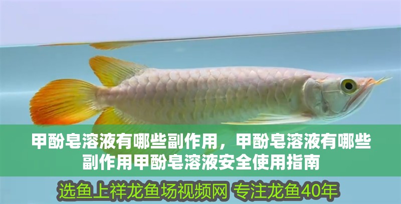 甲酚皂溶液有哪些副作用，甲酚皂溶液有哪些副作用甲酚皂溶液安全使用指南