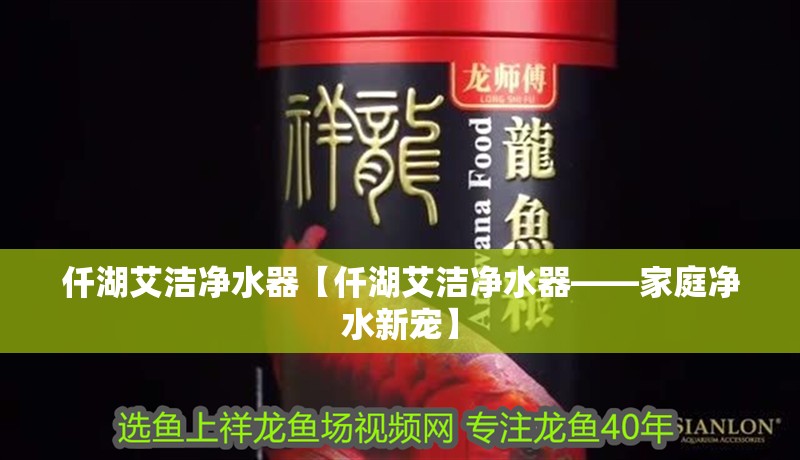 仟湖艾潔凈水器【仟湖艾潔凈水器——家庭凈水新寵】