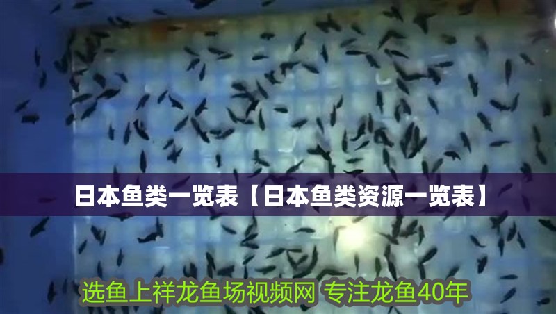 日本魚類一覽表【日本魚類資源一覽表】 日本魚類一覽表【日本魚類資源一覽表】 龍魚論壇
