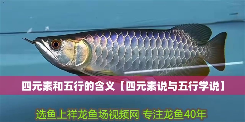 四元素和五行的含義【四元素說(shuō)與五行學(xué)說(shuō)】