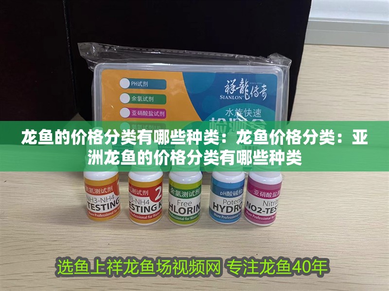 龍魚的價格分類有哪些種類：龍魚價格分類：亞洲龍魚的價格分類有哪些種類