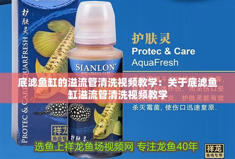 底濾魚缸的溢流管清洗視頻教學：關于底濾魚缸溢流管清洗視頻教學