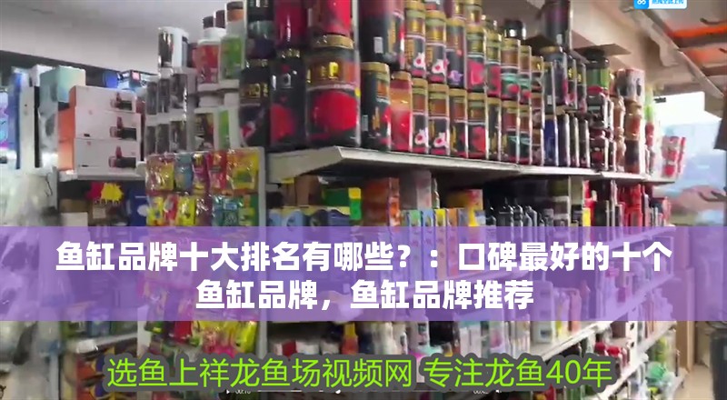 魚缸品牌十大排名有哪些？：口碑最好的十個魚缸品牌，魚缸品牌推薦