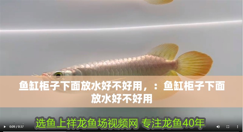 魚缸柜子下面放水好不好用，：魚缸柜子下面放水好不好用