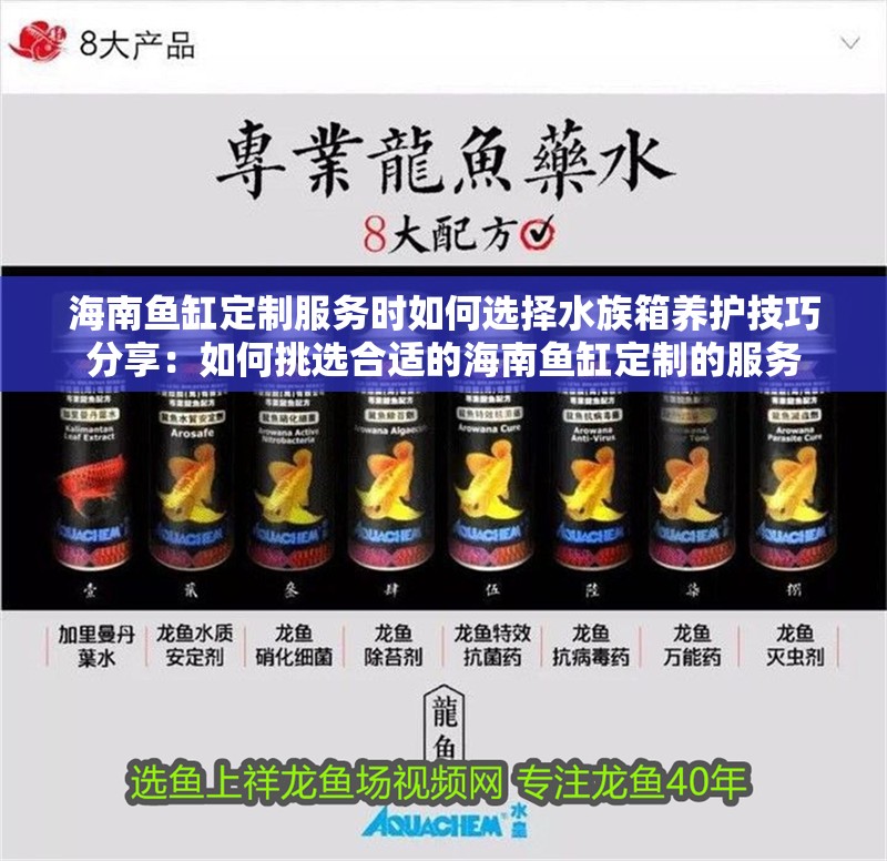 海南魚缸定制服務時如何選擇水族箱養護技巧分享：如何挑選合適的海南魚缸定制的服務