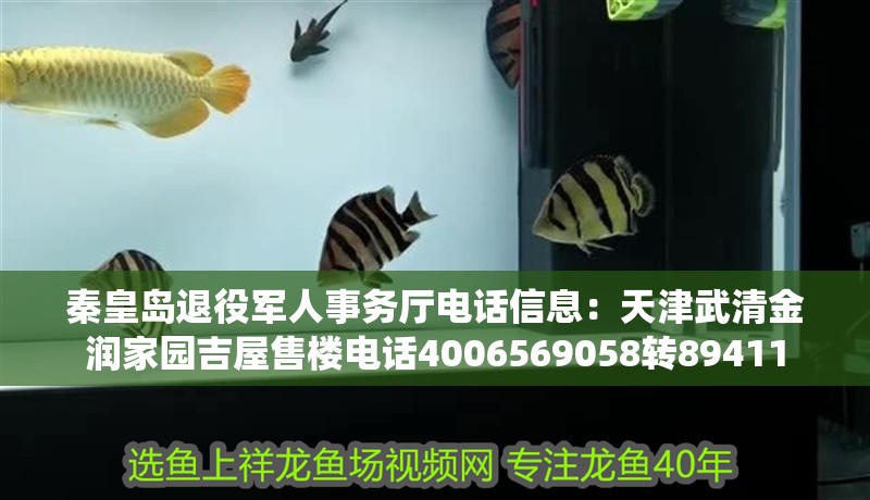 秦皇島退役軍人事務廳電話信息：天津<strong><mark>武清</mark></strong>金潤家園吉屋售樓電話4006569058轉89411