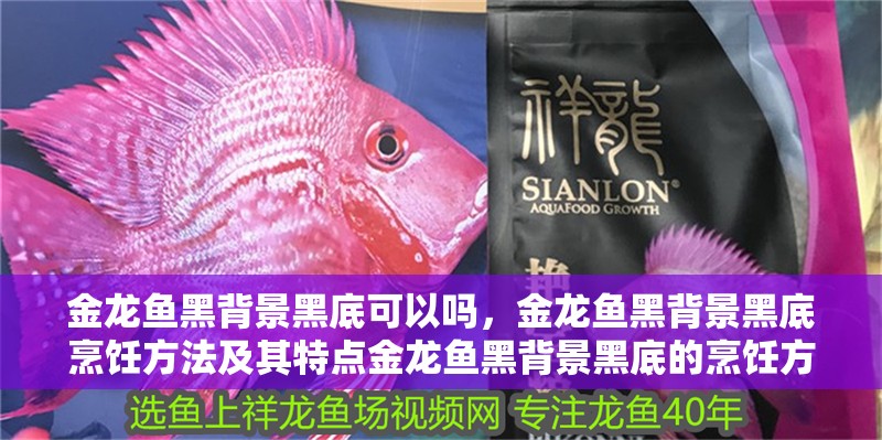 金龍魚黑背景黑底可以嗎，金龍魚黑背景黑底烹飪方法及其特點金龍魚黑背景黑底的烹飪方法