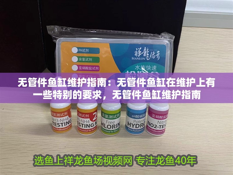 無管件魚缸維護指南：無管件魚缸在維護上有一些特別的要求，無管件魚缸維護指南