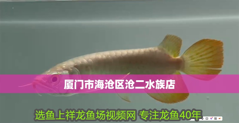 廈門市海滄區(qū)滄二水族店