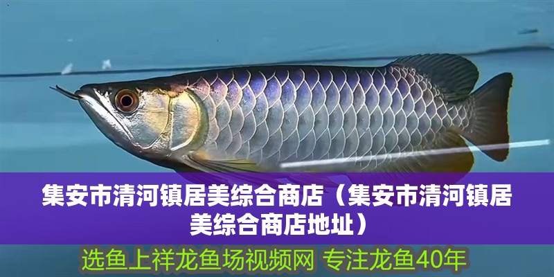 集安市清河鎮居美綜合商店（集安市清河鎮居美綜合商店地址）