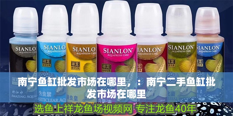南寧魚缸批發市場在哪里，：南寧二手魚缸批發市場在哪里
