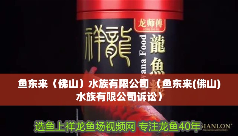 魚(yú)東來(lái)（佛山）水族有限公司 （魚(yú)東來(lái)(佛山)水族有限公司訴訟）