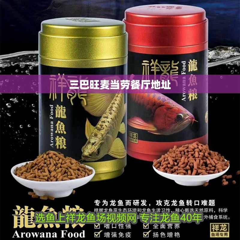 三巴旺麥當勞餐廳地址 三巴旺麥當勞餐廳地址 龍魚論壇