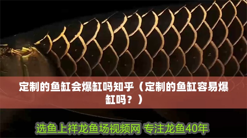 定制的魚缸會爆缸嗎知乎（定制的魚缸容易爆缸嗎？） 定制的魚缸會爆缸嗎知乎（定制的魚缸容易爆缸嗎？） 魚缸百科