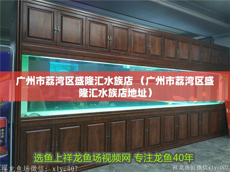 廣州市荔灣區盛隆匯水族店 （廣州市荔灣區盛隆匯水族店地址）