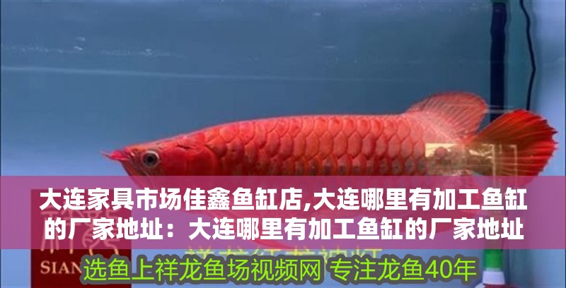 大連家具市場佳鑫魚缸店,大連哪里有加工魚缸的廠家地址：大連哪里有加工魚缸的廠家地址