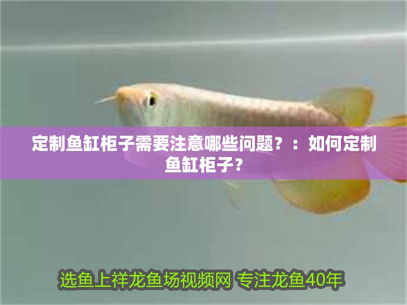 定制魚缸柜子需要注意哪些問題？：如何定制魚缸柜子？