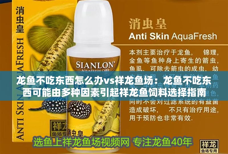 龍魚不吃東西怎么辦vs祥龍魚場：龍魚不吃東西可能由多種因素引起祥龍魚飼料選擇指南