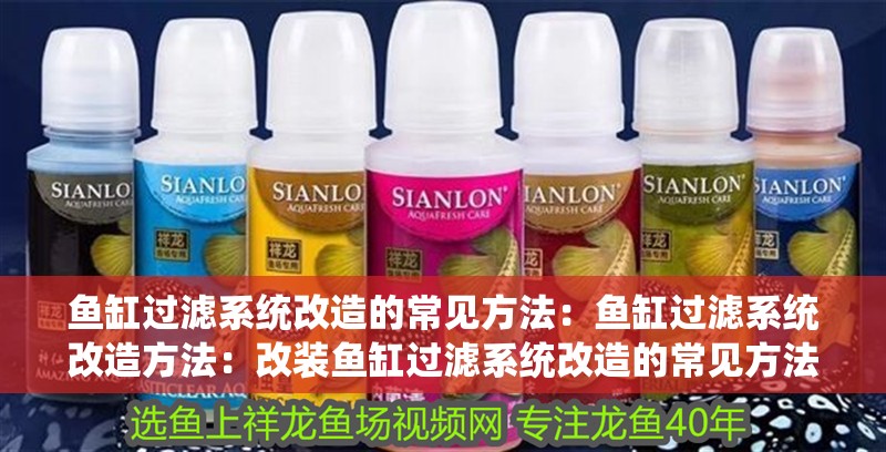 魚缸過濾系統改造的常見方法：魚缸過濾系統改造方法：改裝魚缸過濾系統改造的常見方法：魚缸過濾系統改造