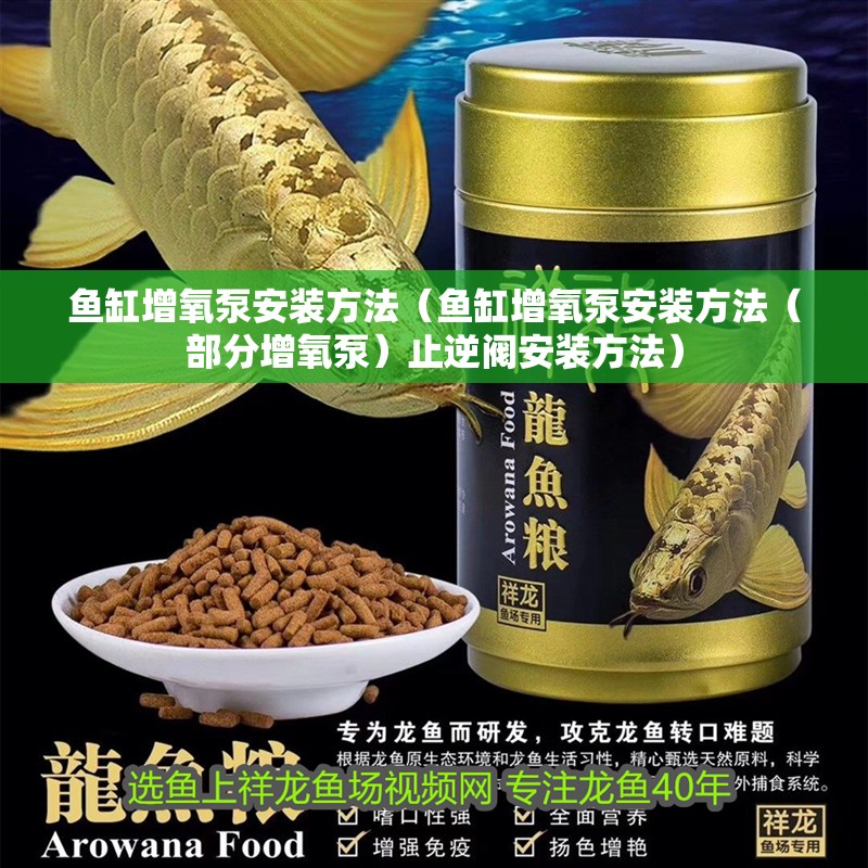 魚缸增氧泵安裝方法（魚缸增氧泵安裝方法（部分增氧泵）止逆閥安裝方法）